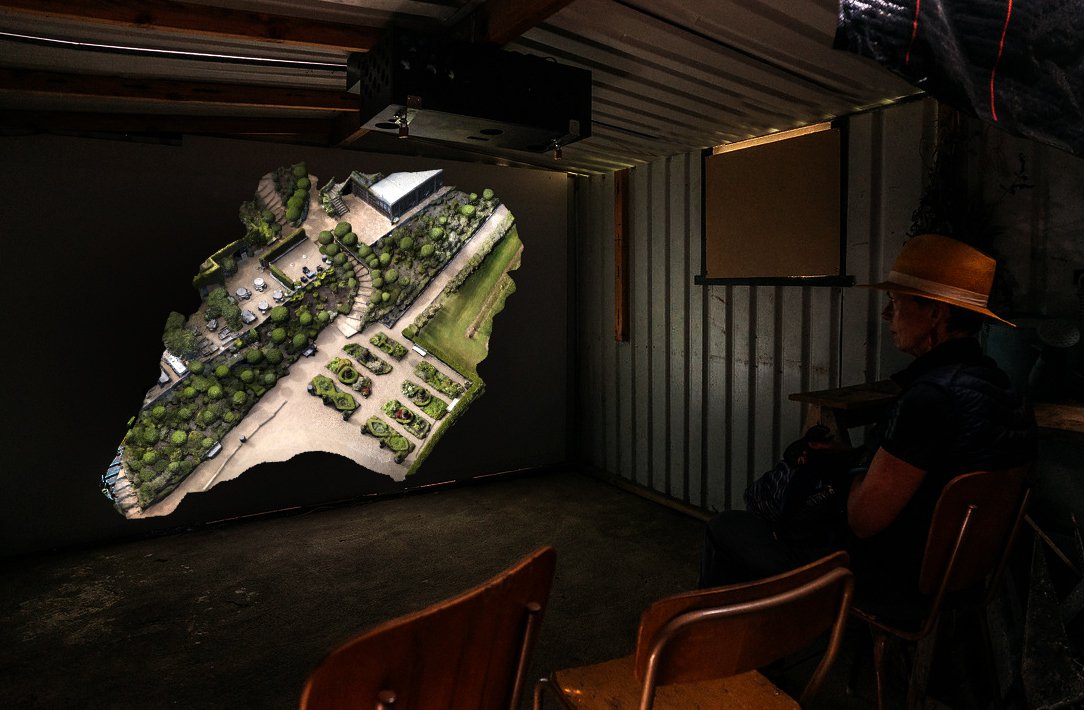 Garden Shed Video Installation with Brit Bunkley